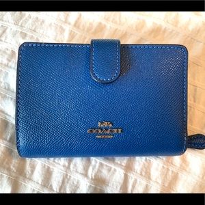 Rich Royal Blue Coach Wallet